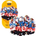 thumbnail image 1 of Kitsch x BT21 Satin Scrunchies for Women - No Crease Hair Ties for Girls | Scrunchies For All Hair Types and Textures, Perfect for Day or Night | Ideal Gifts for Women - 4 Pcs, 1 of 4