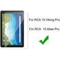 thumbnail image 7 of [2 Pack]Goldcherry for RCA 10 Viking Pro Tempered Glass Protective Film [9H Hardness] [high Touch] [Scratch Resistant] [no Bubble Easy to Install] for RCA 10 Viking Pro/RCA Atlas 10 Pro Tablet, 7 of 7