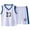 White, variant on oqasdz Baby Boy Outfits Kids Quick Drying Tracksuit Sleeveless Basketball Wear Tank Top and Shorts Sports Outfit Sets Size 4-5 Y