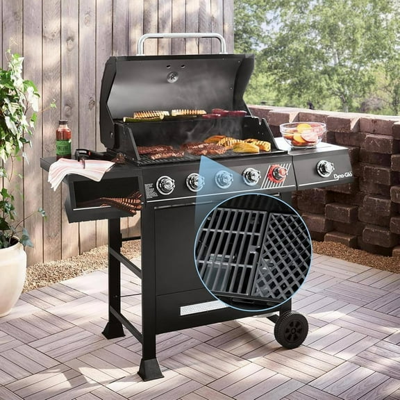 Cast Iron Cooking Grates for Dynaglo 4/5  Grills,  Parts, Heat Retaining &