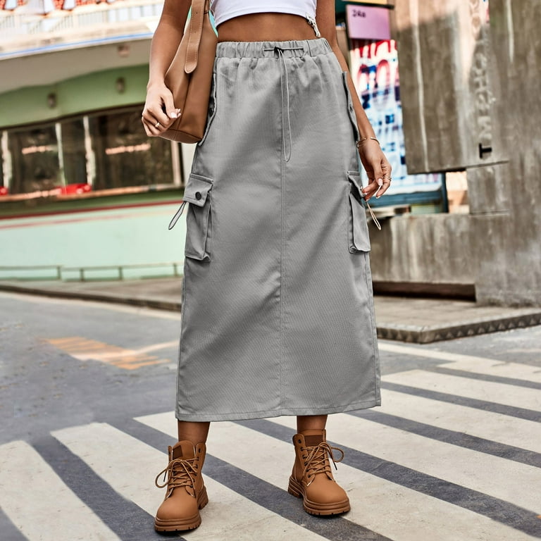 EHQJNJ Female Ripskirt Hawaii Heavy Industry Drawstring EHQJNJ Female Ripskirt Hawaii Heavy Industry Drawstring