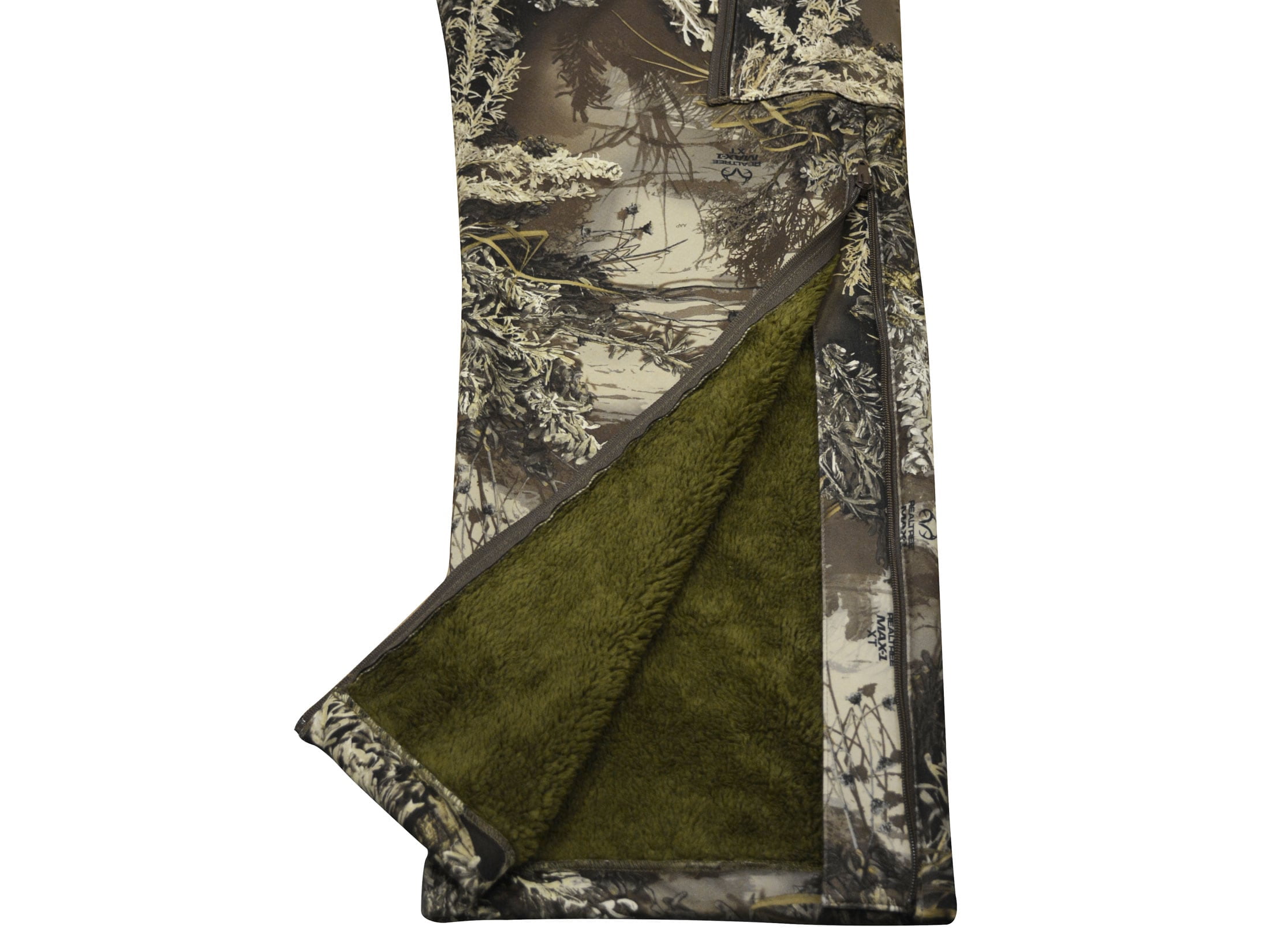 MidwayUSA Men's Full Season Softshell Bibs Realtree Max-1 XT Camo 2XL