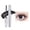 Black, variant on Waterproof Iron Wand Mascara, Long Lasting Curl Mascara, Steel Tube Mascara, Lengthening Curling, Smudgeproof, Lash Enhancing, Eyelash Primer, Natural Definition, Daily Wear, Travel Makeup