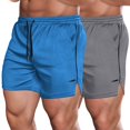 thumbnail image 4 of COOFANDY Men's Workout Shorts 5 Inch Inseam 2 Pack Gym Shorts with Pockets Quick Dry Shorts for Sports Running Athletic, 4 of 6