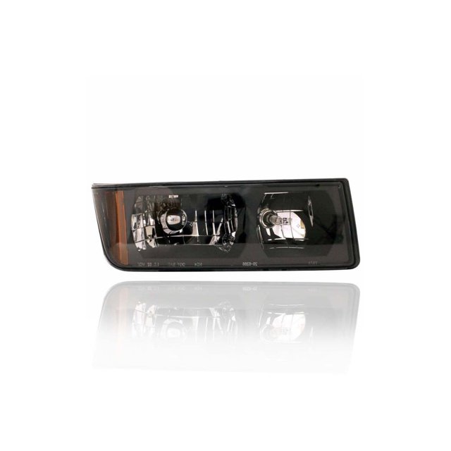 Headlight Assembly - Compatible/Replacement for '02-06 Chevrolet Avalanche - For Black Bezel Body Cladding/Plastic Bumper Model - Right Hand - Passenger - CAPA - 15136537