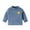 Blue, variant on Hiijoy Toddler Boys T Shirt Long Sleeved High Neck T-Shirt Kids Soft Pullover Undershirt