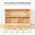 thumbnail image 4 of Montessori Shelf with Compartments, Toddler Bookshelf, Wooden Storage Cabinet, Kids Classroom Organizer for Playroom, Daycare and Preschool, 4 of 10