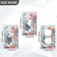 thumbnail image 7 of Yayeee Duplex Wall Plate 1-Gang 4.5"x2.7" Home Receptacle Light Switch Decorative Outlet Cover, White Sea Plants, 7 of 7