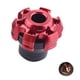 thumbnail image 3 of Tapa Del Orificio Del Marco De La Motocicleta Tapa Deslizante De Alta Fácil De Instalar Tapa Anticaída Práctico Rojo Duradero Para La Tienda De Reparación De Motocicletas De Motocicletas matsuzay VI006127-00, 3 of 7