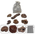 thumbnail image 2 of 1 Set Of Imitation Poop Toy Decorative Poop Props Prank Plaything (Chocolate), 2 of 2