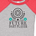 thumbnail image 4 of Inktastic Future Dart Player Dart Board Boys or Girls Baby Bodysuit, 4 of 5