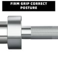 thumbnail image 6 of GARVEE 7FT Olympic Barbell Bar with 2 Collars,1500 LB Capacity Weightlifting & Powerlifting Bar,Fits 2-Inch Plates,Strength Training Bench Press Bar for Home Gym,Silver, 6 of 8