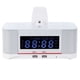 thumbnail image 1 of Altavoz Estéreo Jadeshay Reloj Despertador Inalámbrico Bluetooth Color Blanco, 1 of 8
