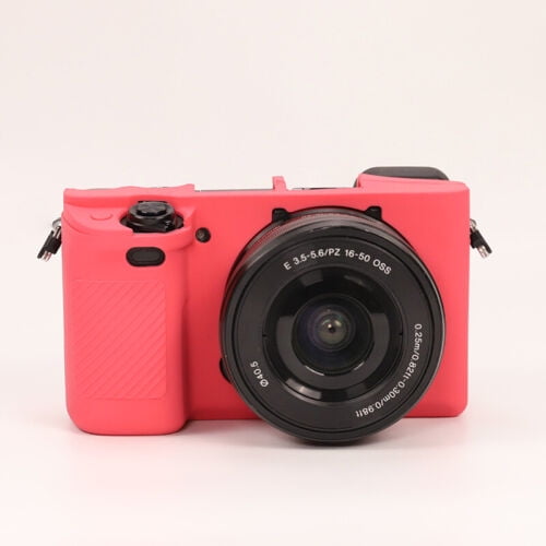 GadgetCom Silicone Protective Case for Alpha A6400 A6300 A6100 - Shockproof, Anti-Scratch Full Body Cover, Easy Grip Design