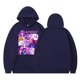 thumbnail image 1 of Pop cazadora para niña Demo-n Hunters Unisex Fashion Hooded Sweatshirt Streetwear Soft Comfortable Long Sleeve Hoodie for Daily Wear Spring Fall Winter （Navy）, 1 of 2