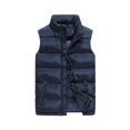 thumbnail image 2 of Chaleco informal de cuello de algodón de plumón de invierno para hombre, chaleco grueso de talla grande, chaleco para hombre, 2 of 5