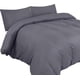 thumbnail image 2 of Funda nórdica gris de 220x240 cm con 2 fundas de almohada de 50x75 cm - Juego de cama de 220x240 cm - Juegos de funda nórdica de microfibra cepillada suave, 2 of 5