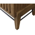 thumbnail image 6 of 76" Traditional Fireplace Console Entertainment Fully Assembled Black, 6 of 6