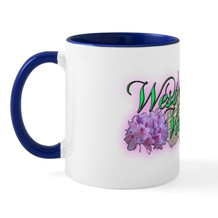 

CafePress - West Virginia Mug - 11 oz Ceramic Mug - Novelty Coffee Tea Cup