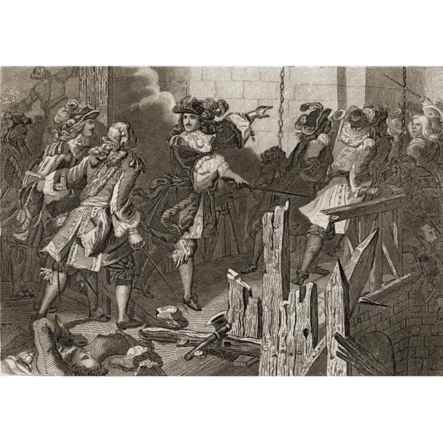 Posterazzi DPI1860019 Felipe V Conquists Luzara 1701 Affiche Imprimée, 18 x 12