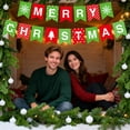 thumbnail image 3 of Banner de Navidad Difuento Feliz Navidad Rojo Verde, 3 of 9