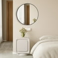 thumbnail image 7 of ZUNMOS 24"Wall Round Mirror, Bring a Touch of Sophistication to Our Living Space, Black, 7 of 7