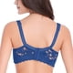thumbnail image 4 of Ploknplq Bras for Women,Wireless Bra,Breathable Bras for Women,Womens Sexy Lace Gathered Bra Straps Breast Cup Underwear (no Underwire),Bralettes for Women,Bras for Women No Underwire Blue 105B, 4 of 4
