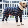 thumbnail image 3 of SPRING PARK Dog Lightweight Weaning Suit Elastic Wound Recovery, Cotton Dog Jumpsuits 4 Legs Dog Onesies Stylish Pet Postpartum Cloth Bodysuit Puppy Costume for Large Medium Small Dogs, 3 of 7