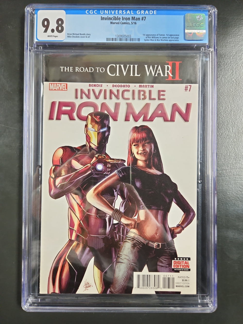 Invincible Iron Man #7 - CGC 9.8 Comic Book