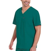 Landau Stretch Unisex V-Neck Top Scrub Top