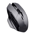 thumbnail image 1 of Mouse Inalámbrico Bluetooth Recargable Ergonomía 2.4g 3modos negro, 1 of 5