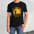 thumbnail image 2 of TrendOFT Mens Graphic Tees Unisex Graphic Printed Short Sleeve Crew Neck Casual Lightweight Everyday Fashion Tops Men's T-Shirts Black L, 2 of 6