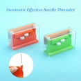 thumbnail image 5 of Cheers.US Effective Automatic Needle Threader, Dual-use Plastic Needle Threader Easy Needle Threader Tool Sewing Accessories, 5 of 7