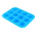 thumbnail image 2 of 12 Silicone Muffin Pudding Mould Baking Plate Round Cup Cake Pan, 2 of 7