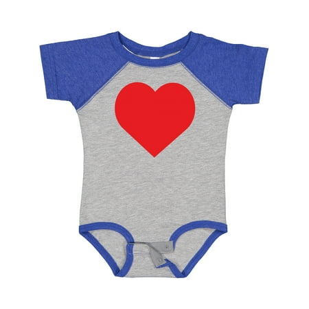 

Inktastic Red Heart Gift Baby Boy or Baby Girl Bodysuit