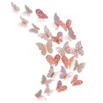 thumbnail image 2 of 3D Butterfly Decoration - 12 Pcs - Wall Decor DIY Home Decorations Removable Wall Decals Murals for Home Living Room Babys Bedroom Showcase Nursery Ar, 2 of 5