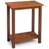 Walnut 2 Shelf Table Stand