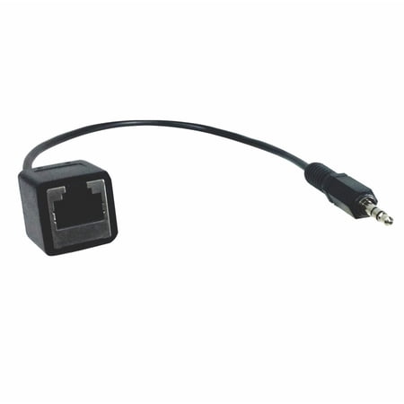 RJ45 (female) to Single 3.5mm (male) Adapter Cable for AXIA