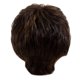 thumbnail image 4 of Peluca corta de pelo humano real Yuyangstore mezcla de color flequillo oblicuo Peluca llena calor bien, 4 of 8
