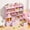 Pink, variant on Kids Toy Storage Cabinet with 3 Movable Drawers and Bookshef, Noelse Nursery Playroom Storage Furniture Toy Box with bookshelf for Kids Room Organizer, White
