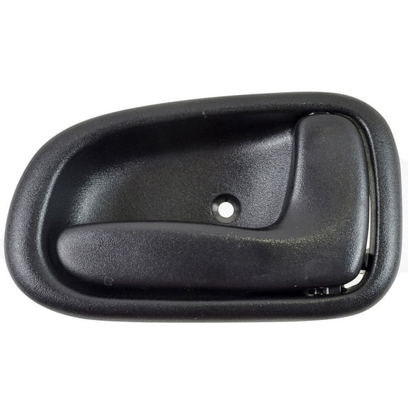 TRQ Black Interior Inside Door Handle Passenger Right RH for 93-97 Corolla Prizm DHA49527