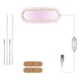 thumbnail image 2 of de , Luz de Crecimiento Vegetal de Flores de Plantas de Interior, Lámparas de de Plantas para Semillas, Plantas, Flores Suculen Rosa blanco DYNWAVEMX Grow Light, 2 of 8