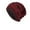 Wine, variant on Luxalzxs Winter Knit Slouchy Beanie Hat for Men Women Thick Fleece Lined Baggy Skull Cap