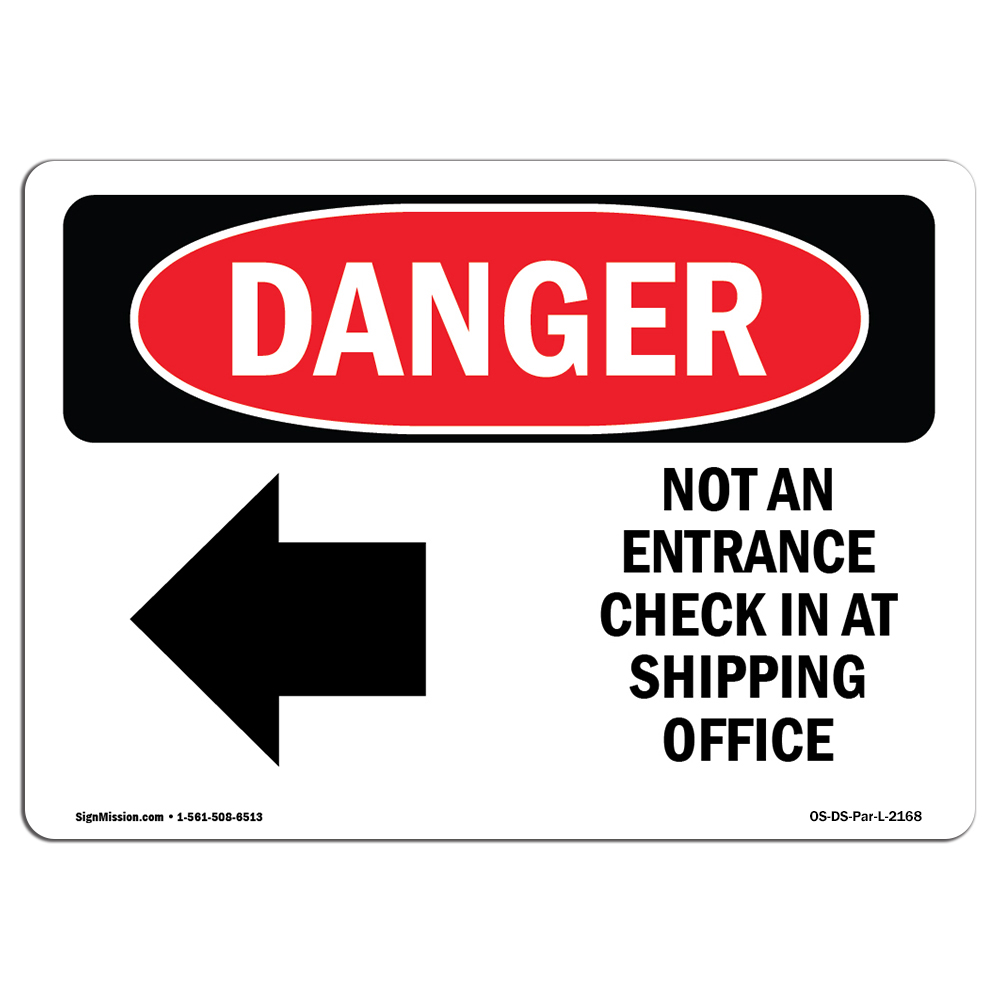 Do Not UseHeavy Duty Sign or Label OSHA Danger Sign