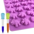 thumbnail image 4 of 3 Moldes Silicón Repostería Gomitas Dulce Caramelo Chocolate Levamdar  2033859-1, 4 of 8