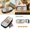 thumbnail image 5 of Uorisanigo Kids Teens Backpack Set 5 Piece Girls School Backpack with Lunch Box Pencil Case Water Bottle Sleeve Keychain Adjustable Strap School Bag Large for Travel Vacation Capybara Ice Cream, 5 of 7