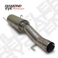 thumbnail image 1 of Diamond Eye Performance 510212 Exhaust Muffler  Stainless Steel; 4 Inch Single Inlet; 4 Inch Single Outlet, 1 of 1