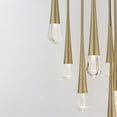 thumbnail image 4 of E24227-122GLD-ET2 Lighting-Pierce - 27W 9 LED Pendant-19 Inches Tall and 19 Inches Wide-Gold Finish, 4 of 5