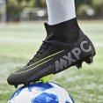 thumbnail image 5 of Botas de fútbol para niños, zapatos de fútbol de interior para césped, cristal Artificial Ag Charm Junior Mix Studs, talla 13, entrenamiento de tobillo alto, novedad de 2021, 5 of 5