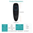 thumbnail image 3 of Shapeiony Télécommande Vocale Gyroscope Rétroéclairé Contrôleur Sans Fil USB 17 Touches Intelligent pour Bureau G10BTS, 3 of 9